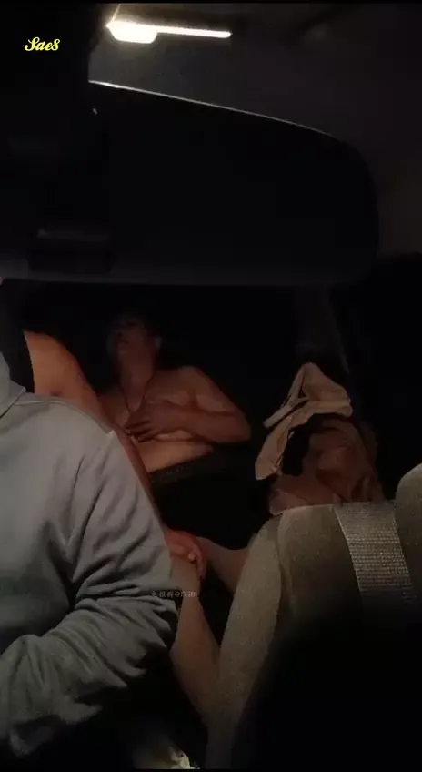 带着淫荡大奶老阿姨开车去野战